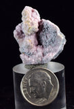 LOT 10 RHODOCHROSITE ROSETTE PERU PINK CRYSTALS HUANZALA MINE MINERAL RB540