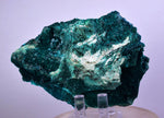 9.2cm GEM BLUE MALACHITE CHRYSOCOLLA PERU ROSETTE BOTRYOIDAL CRYSTAL GRAPE UB128
