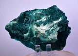 9.2cm GEM BLUE MALACHITE CHRYSOCOLLA PERU ROSETTE BOTRYOIDAL CRYSTAL GRAPE UB128