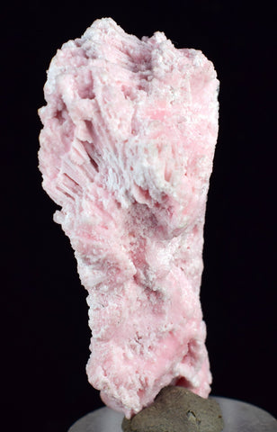4.9cms RHODOCHROSITE ROSETTE PERU PINK CRYSTALS HUANZALA MINE MINERAL RB545