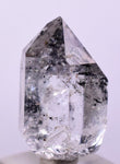 1.7cms HERKIMER DIAMOND ANTHRAXOLITE CRYSTALS MINERAL SPECIMEN PERU QB19