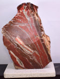 18cms EAGLE JASPER QUARTZ CARVING HANDMADE SCULPTURE PERU COLLECTOR JB24