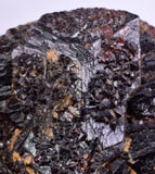 6.4cms  GEM GARNET STEPPED SPESSARTINE CRYSTALS PERU SHINY SHARP RARE GB49