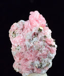2.3cms RHODOCHROSITE FLUORITE PYRITE CRYSTAL RHOMBOHEDRAL SUPER MINIATURE RB305