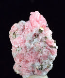 2.3cms RHODOCHROSITE FLUORITE PYRITE CRYSTAL RHOMBOHEDRAL SUPER MINIATURE RB305