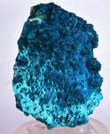 8cms BLUE MALACHITE BOTRYOIDAL PERU CRYSTALS GRAPE SPHERES SHINY UB199