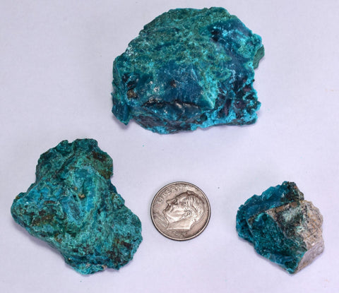 60grs BLUE MALACHITE CHRYSOCOLLA SCULPTURE SCENIC PERU ROUGH DECORATION UB185