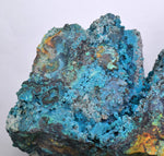 20cms QUARTZ CHRYSOCOLLA BOTRYOIDAL TENTADORA MINE PERU MINERAL SPECIMEN CB160