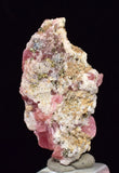 2.7ms RHODOCHROSITE FLUORITE PYRITE CHINA CRYSTAL RHOMBOHEDRAL MINIATURE RB412