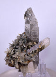 7.9cms GEM QUARTZ NATURAL CHLORITE INCLUDED PHANTOM CRYSTAL PERU  QB78