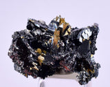 2.4cms GOLDEN RUTILE HEMATITE SPRAY NEEDLES CRYSTALS TITANIUM BAHIA BRAZIL  XB07