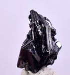 1.3cm PEARCEITE POLYBASITE PYRITE  CRYSTAL SILVER  MINERAL SPECIMEN PERU HB226
