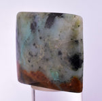 25grs BLUE GREEN SCAPOLITE PERU MARIALITE CHRYSOCOLLA QUARTZ TITANITE BB371