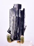 5.5cms HUBNERITE FLOATER QUARTZ CRYSTALS DOUBLY TERMINATED PERU MINERAL MB144