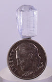 9CARATS BLUE DUMORTIERITE IN QUARTZ POLISHED ACICULAR PENDANT SPECIMEN UB39