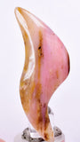 52.5cts GEM PINK OPAL CABOCHON PERU TRANSLUCENT JEWELRY PENDANT BB341