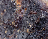 6.4cms  GEM GARNET STEPPED SPESSARTINE CRYSTALS PERU SHINY SHARP RARE GB51