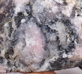 5.6cm ACANTHITE RHODOCHROSITE CHALCOPYRITE PYRARGYRITE QUARTZ CRYSTAL PERU HB182