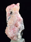3.4cms RHODOCHROSITE ROSETTE QUARTZ SPHALERITE PERU PINK CRYSTALS NEEDLES  RB328
