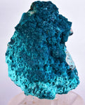 8cms BLUE MALACHITE BOTRYOIDAL PERU CRYSTALS GRAPE SPHERES SHINY UB199