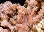 9.9cms ROSE DRUZY QUARTZ BRIGHT CRYSTALS CATHEDRAL BOTRYOIDAL PERU NEW FIND QB41