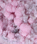 15cms GEM RHODOCHROSITE QUARTZ PYRITE GALENA PERU PINK CRYSTALS MINERAL RB203
