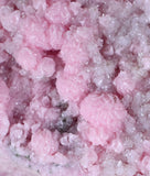 15cms GEM RHODOCHROSITE QUARTZ PYRITE GALENA PERU PINK CRYSTALS MINERAL RB203