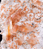 16.5cms LIMONITE IN SELENITE CRYSTAL COLLECTOR PERU MINERAL SPECIMEN TB128