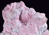 13cms RHODOCHROSITE ROSETTE PYRITE CRYSTALS PERU MINERAL SPECIMEN RB581