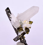 3cms PREMIUM EPIDOTE QUARTZ MINIATURE CRYSTALS PERU AESTHETIC COLLECTOR CB132