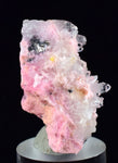 3.8cms RHODOCHROSITE QUARTZ GALENA PERU PINK CRYSTALS MINERAL RB198