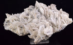 18cms BARITE CRYSTALS SPHALERITE PERU SHINY TRANSLUCENT MINERAL SPCIMEN EB64