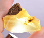 360 grams GEM GOLDEN OPAL PERU TRANSLUCENT SCENIC MINERAL SPECIMEN OB113