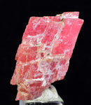 2.7cms RHODOCHROSITE CUBIC CRYSTAL PERU PINK MINERAL SPECIMEN RB586