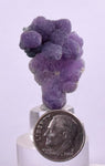 3cms AGATE GRAPE BOTRYOIDAL CRYSTAL CHALCEDONY QUARTZ INDONESIA PENDANT AB57