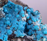 9.4cms QUARTZ CHRYSOCOLLA TENTADORA MINE PERU GRAPE BOTRYOIDAL CRYSTAL CB83