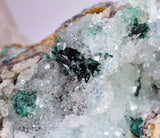 8.5cms ATACAMITE DRUZY MALCHITE CHRYSOCOLLA LILY MINE PERU MINERAL AB141