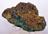 8.4cms ATACAMITE QUARTZ CRYSTALS LIMONITE  LILY MINE PERU MINERAL SPECIMEN AB185