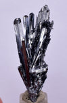 3.2cms STIBNITE CRYSTAL PERU MINERAL SPECIMEN COLLECTOR MB91