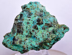 7cms EPIDOTE CHRYSOCOLLA CRYSTALS PERU COLLECTOR GREEN COLOR MINERAL CB161