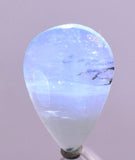 4ct GEM BLUE OPAL SCENIC CABOCHON PERU SEASCAPE PENDANT JEWELRY DENDRITES  BB149