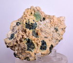 10.8cms GREEN FLUORITE PYRITE CRYSTAL PERU HUANZALA MINE SHINY NEW FIND KB33