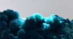 8cms BLUE MALACHITE BOTRYOIDAL PERU CRYSTALS GRAPE SPHERES SHINY UB199