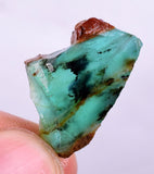 2.3 grams GEM BLUE OPAL PERU SLAB SCENIC SEASCAPE MINERAL SPECIMEN OB55