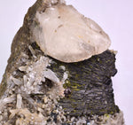 17cms EPIDOTE QUARTZ CALCITE HEMATITE CRYSTALS PERU CLUSTER MINERAL CB163