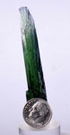 6.9cms GEM VIVIANITE BOLIVIA POTOSI EMERALD COLOR CRYSTAL FACET MINERAL IB08