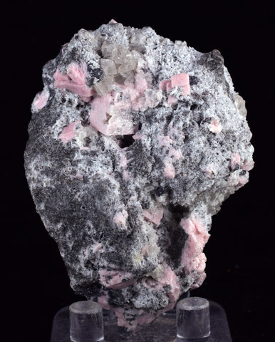 6.3cms RHODOCHROSITE ROSETTE PERU PINK CRYSTALS HUANZALA MINE MINERAL RB547