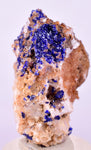 3.8cms GEM AZURITE CRYSTALS MEXICO ROYAL BLUE COLOR SHINY UB270