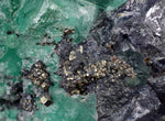 4.8cms GEOCRONITE GREEN FLUORITE CRYSTAL PERU MILPO ATACOCHA PERU SHINY KB20
