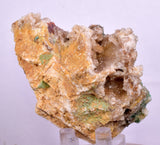 6.3cms DRUZY CHRYSOCOLLA QUARTZ PERU COPPER MINERAL SPECIMEN COLLECTOR DB86